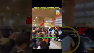 OMG😱BTS Attack By Fans in Cars At Korea Airport #btsarmy#bts#btsshorts#taehyung#jungkook#jimin#btsv