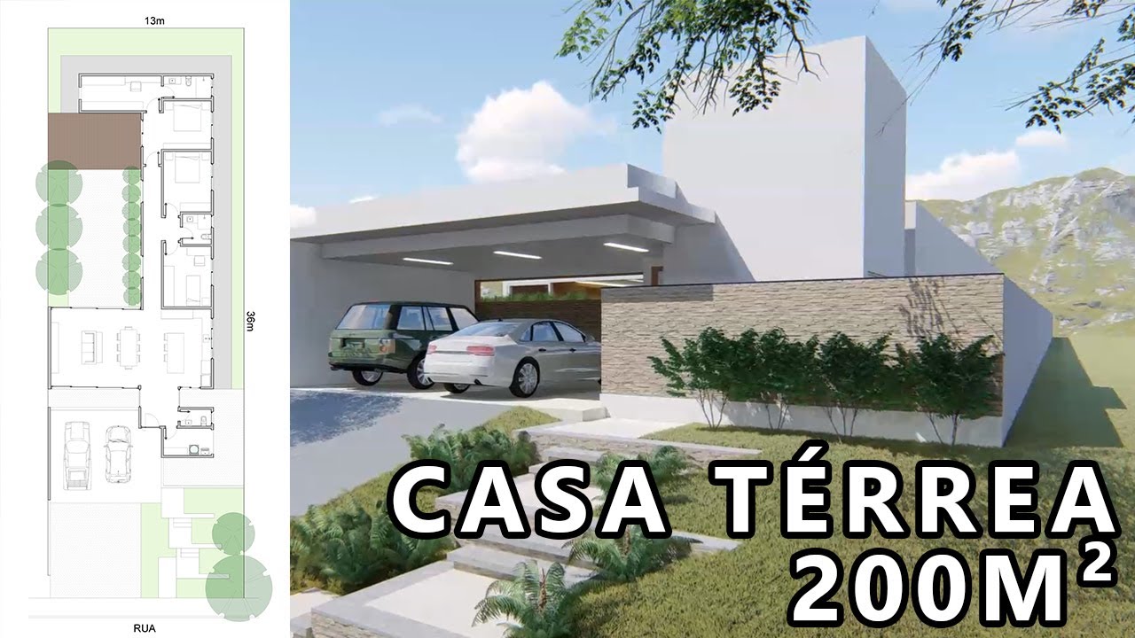 Descobrir 63+ imagem casas de 200m2 modernas