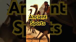 The Wildest Sport technique of Ancient Egypt: Ostrich Jousting #shorts
