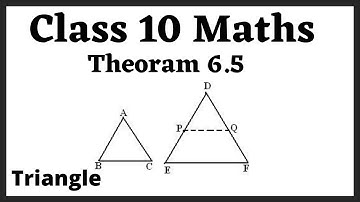Class 10 Maths Triangle | Theoram 6.5 | #Part9. @Lkclasses