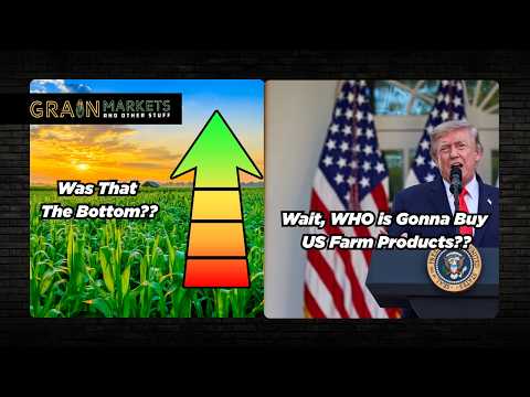 Trumps Says WHO is Gonna Buy US Grains?? + Corn Upside Reversal