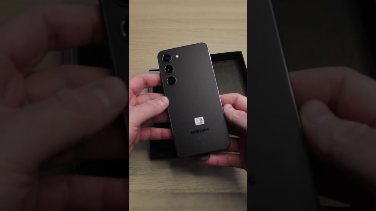 Unboxing Samsung Galaxy S23 Phantom Black! - YouTube
