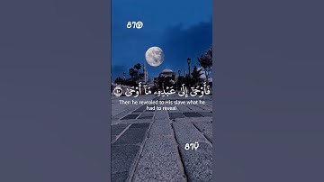 قران كريم ياسر الدوسري سورة النجم
