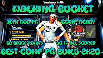 BEST PG BUILD in 2K20! 60 TOTAL BADGES! THE BEST PRO-AM PG BUILD THERE IS. RUSSELL WESTBROOK BUILD.