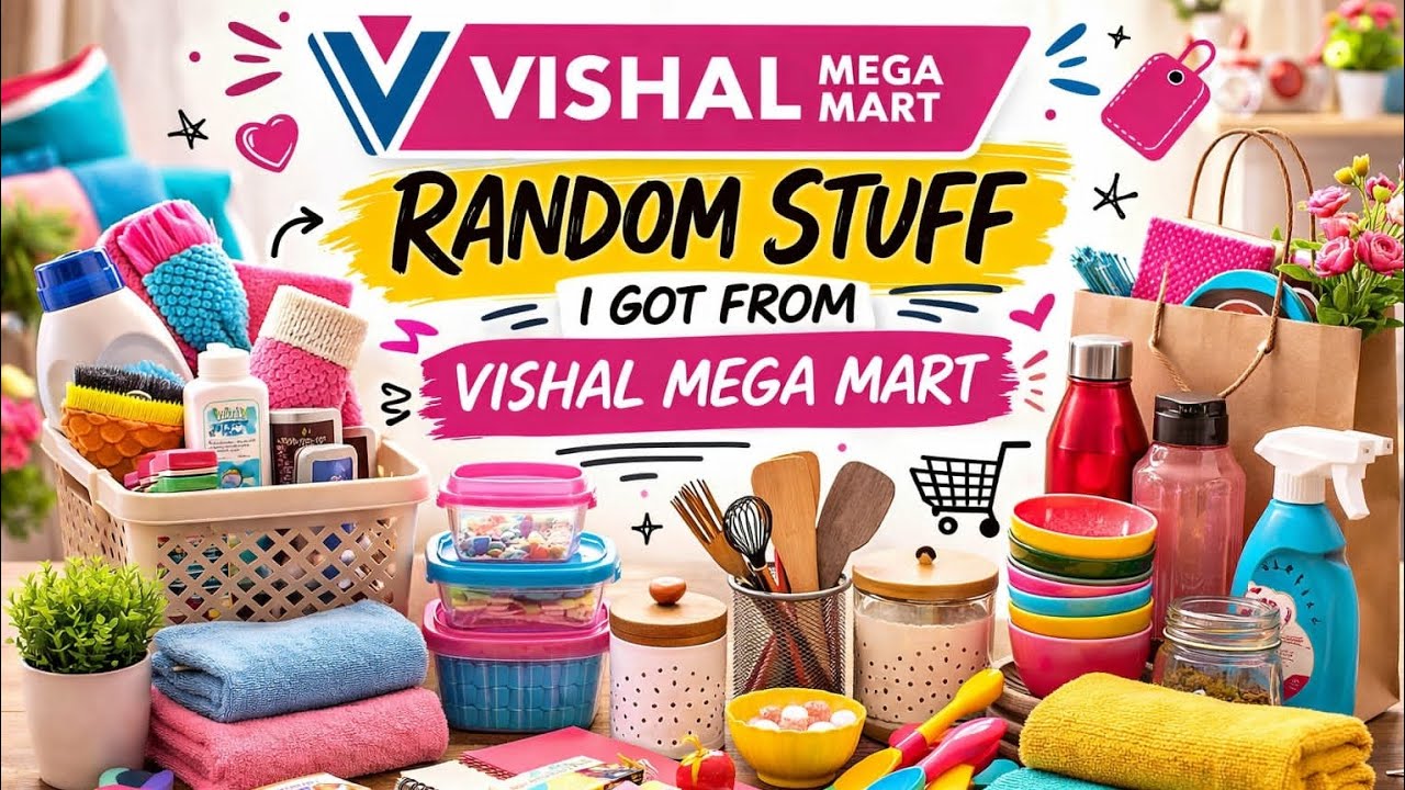 Budget Shopping at Vishal Mega Mart | Best Deals Haul Under ₹500#shopping ##viralvideos 