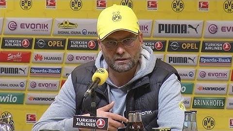 Pressekonferenz: Jürgen Klopp nach dem Heimsieg gegen Eintracht Frankfurt (2:0) | BVB total!