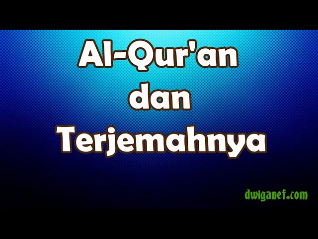 Al Baqarah Dan Terjemah Bahasa Indonesia class=