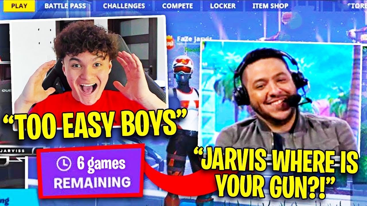Epic *FREAKS OUT* After FaZe Jarvis Did This in The World Cup... YouTube