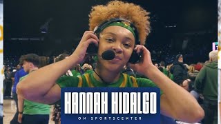Hannah Hidalgo Joins SportsCenter after Shamrock Classic | Notre Dame Women's Basketball