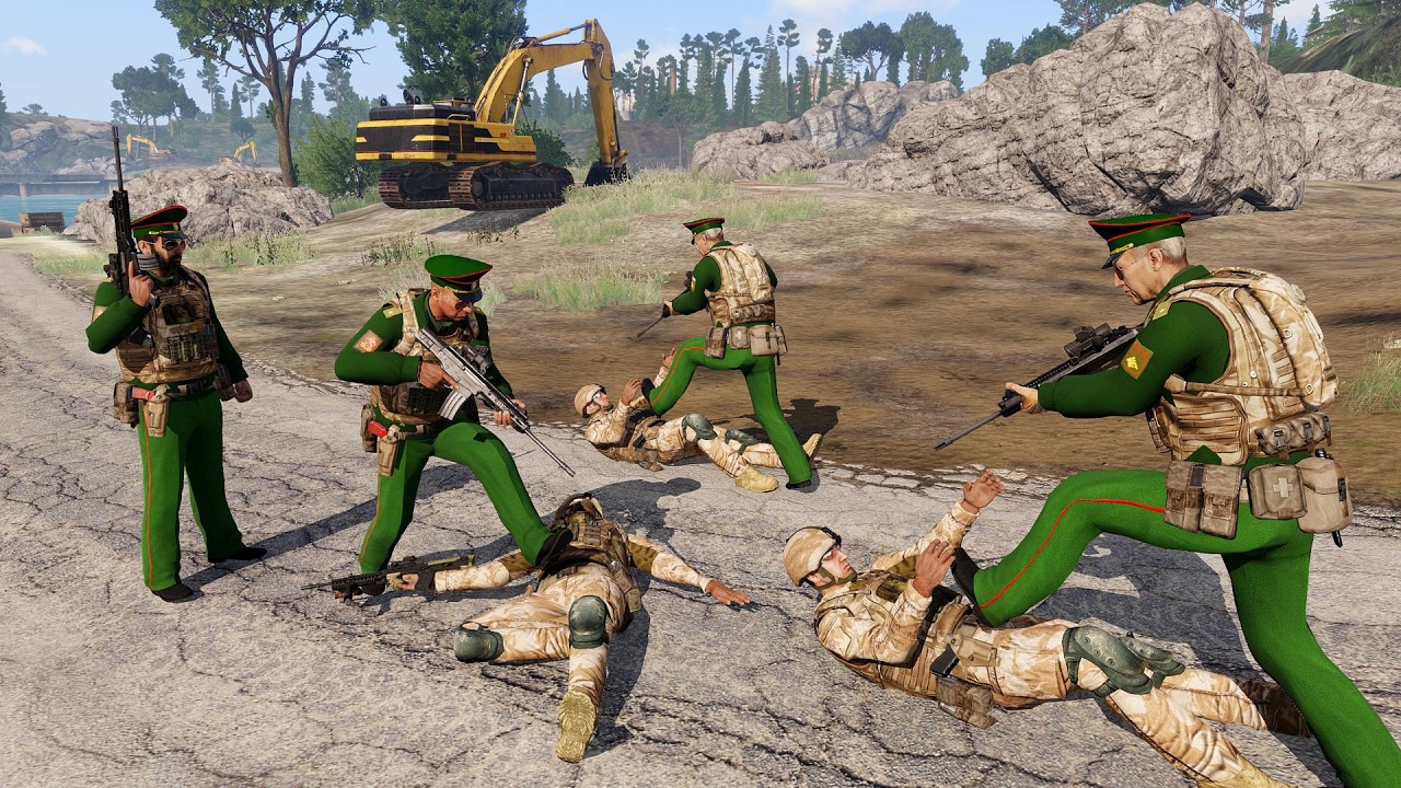 🔴Смотрите! Лучшая женщина-снайпер спасла 46 похищенных элитных солдат возле вражеского порта - Arma