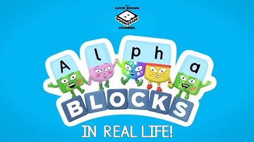 Alphablocks in Real Life Theme Song | Gavin Brown Productions