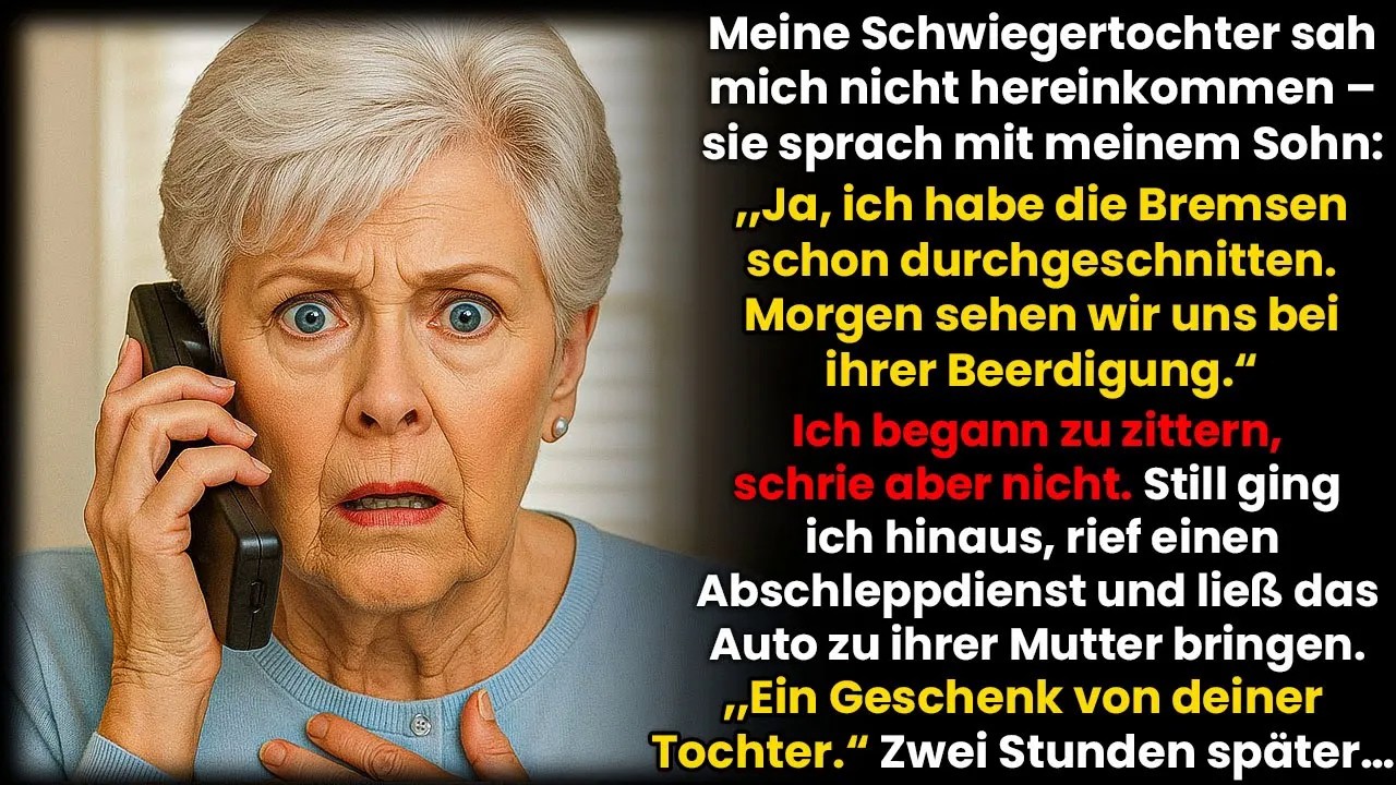 Ich kam heim und hörte meine Schwiegertochter über mein Begräbnis – Reaktion ließ sie erblas