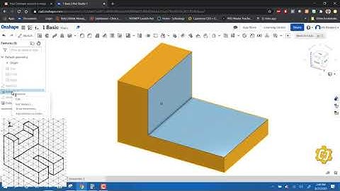 Onshape Basic Practice Part # 1