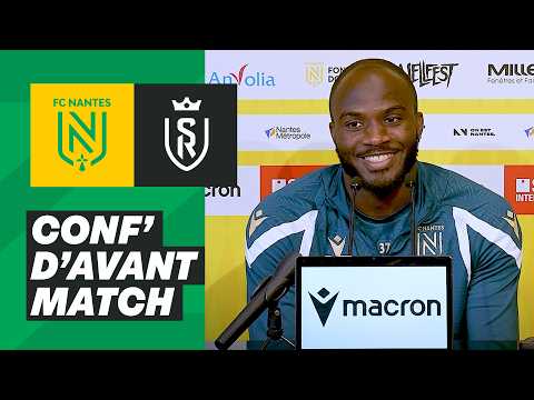 🎥🎙️ [J08] Ignatius Ganago avant FC Nantes - Stade de Reims