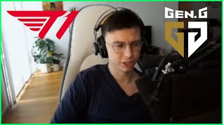 Caedrel's Thoughts On T1 VS GEN.G Series