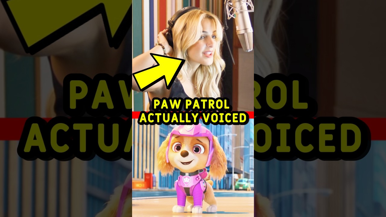 This Is How the PAW Patrol Movies Were Actually Voiced!