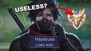 HAYABUSA IS COMPLETELY USELESS IN IMMORTAL RANK?! 😭 (Bye?!) 