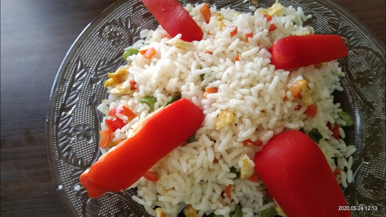 Ration Rice Cooked How To Make Ration Fried Rice Easily - YouTube
