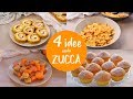 4 IDEE CON LA ZUCCA - Ricetta Facile del Rotolo Frittata, Pasta Cremosa, Spezzatino e Muffin Dolci