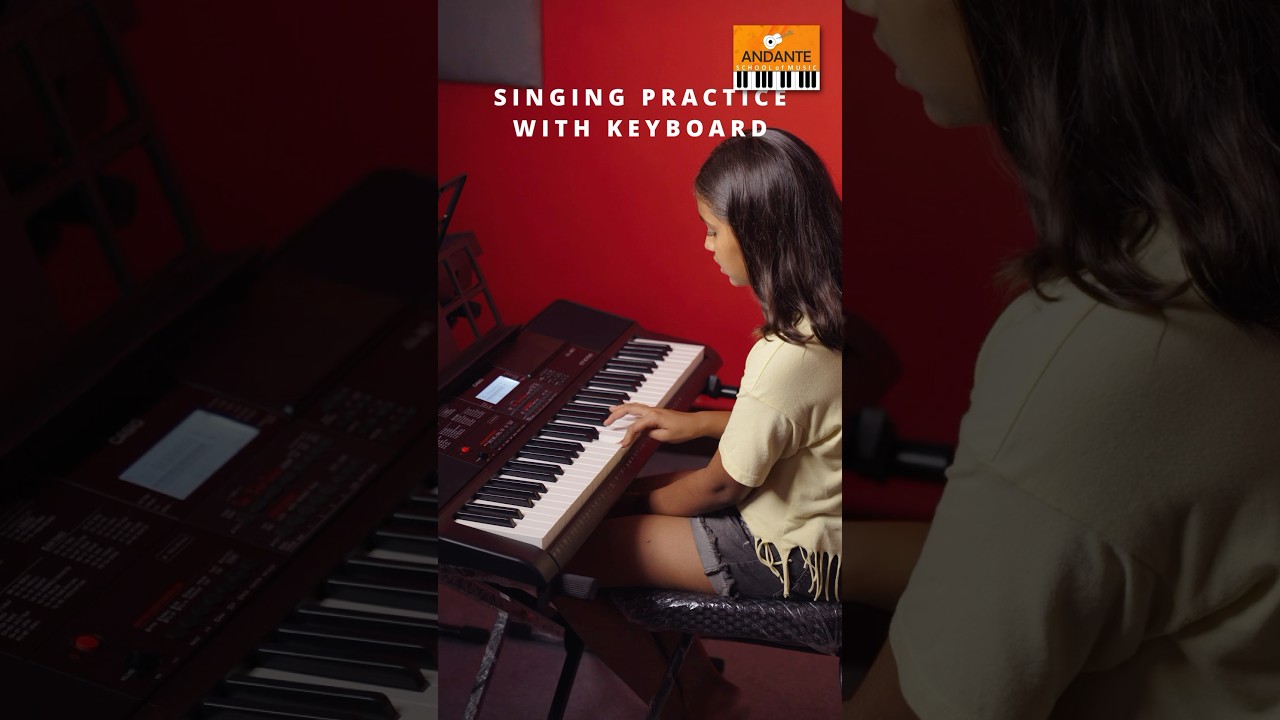 Singing Practice with Keyboard