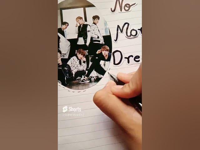 BTS First Album No More Dream Journal with me #BTS #journalwithme Please Like Share And Subscribe