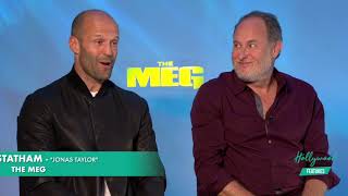 JASON STATHAM confirms his first meeting with BINGBING LI for THE MEG