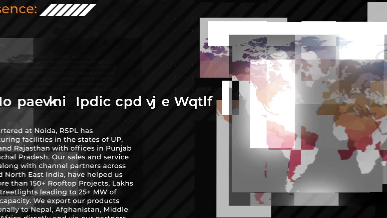 Install Rspl Introduction to RSPL : Grade A Solar Organisation in India - YouTube