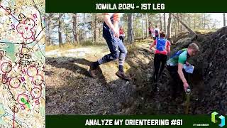 Analyze My Orienteering #61 - 10MILA 2024 - Tiomila 1st leg (2024-05-04)