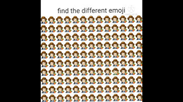 find the different emoji riddle #shorts #shortvideo #ytshorts #viral #viralvideo #trending #riddle