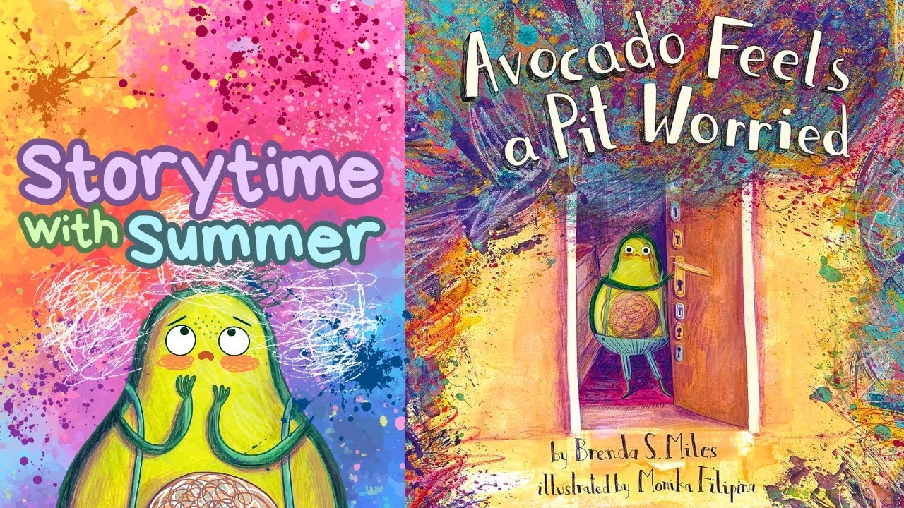 🥑 Авокадо чувствует себя косточкой и беспокоится 🥑 | Как справиться с тревогой: чтение вслух для ...