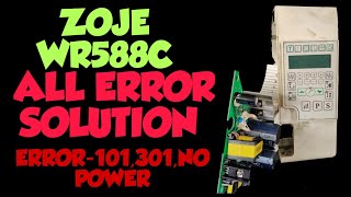 ZOJE ER588C CONTROL BOX POWER PROBLEM ERROR-14,101,301