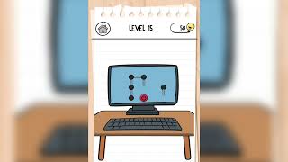 Brain Test 3: Tricky Quests Level 15 I need to hack the computer. screenshot 3