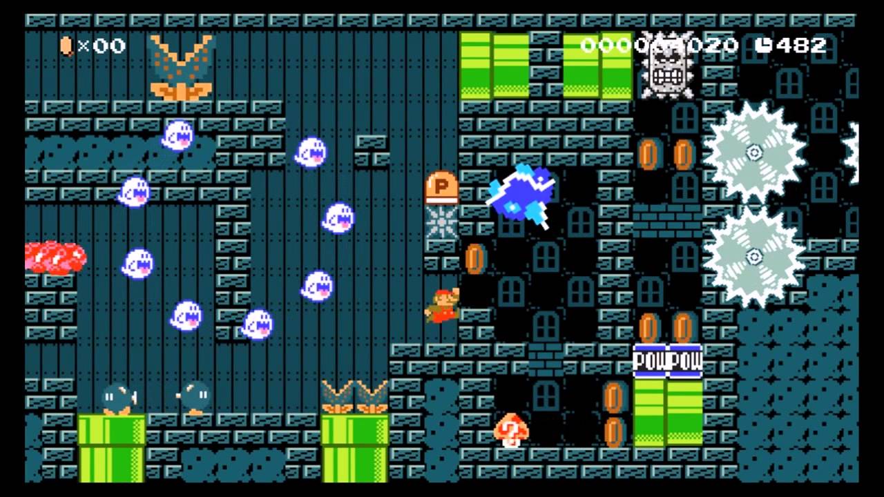 Pit of Despair - Mario Maker Level - VERY HARD - YouTube