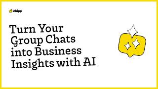 Turn Your WhatsApp Group Chats Into Business Insights with AI (No Code)