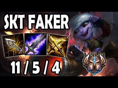 tristana guide 8.17 Faker TRISTANA vs RENEKTON [ MID ] Lol Challenger Korea
