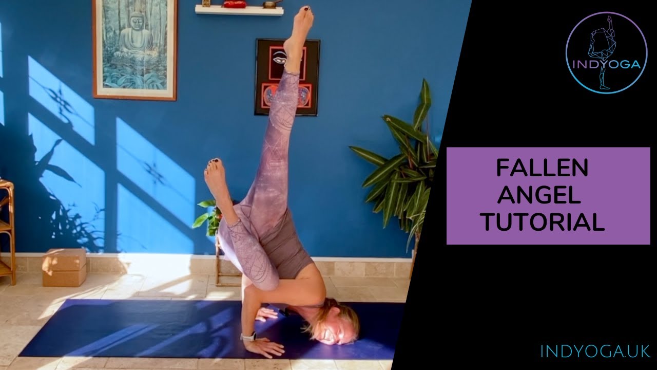 Fallen Angel Arm Balance Tutorial - Devaduuta Panna Asana, a variation of side crow