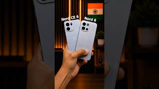 OnePlus Nord 6 vs Nord CE 6 ⚡ Kaunsa Paisa Vasool? #shorts #oneplus #oneplusnord6 #nordce6