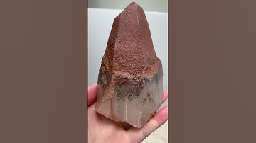 crystal clear quartz #crystals #crystal #diamond #gems #quartz #shorts