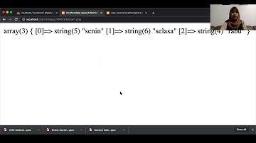 Pengenalan PHP Part #6 Array