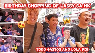 BIRTHDAY SHOPPING OF LASSY SA HK (TODO GASTOS ANG LOLA MO) | BEKS BATTALION