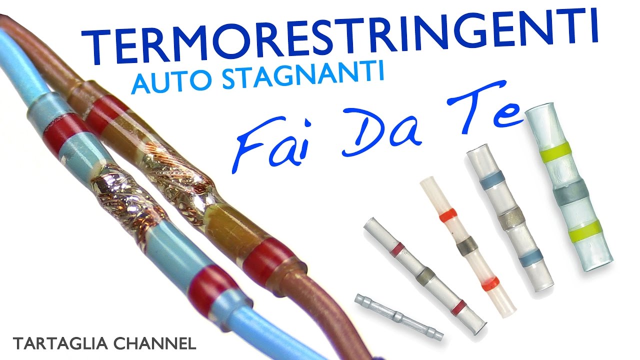 SPECIALI GUAINE termorestringenti autostagnanti FAI DA TE - Tartaglia  channel 