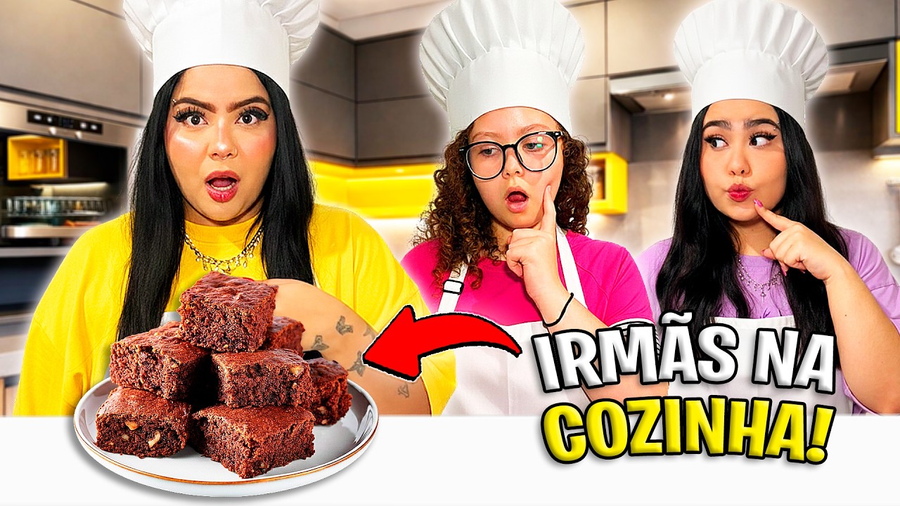 FIZEMOS UM BROWNIE *SERÁ QUE DEU CERTO? | Bibi e Lud