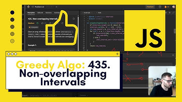 Mastering Greedy Algorithms with JavaScript | LeetCode 435 Non-overlapping Intervals Explained!