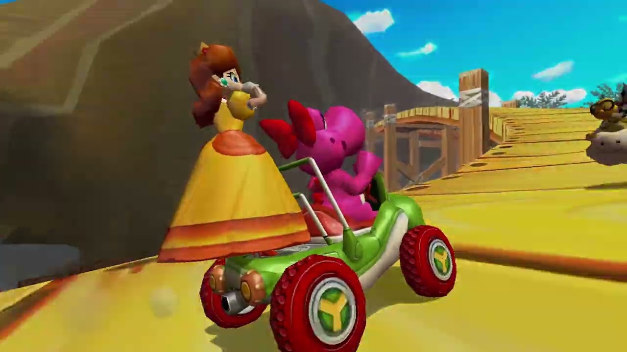 Mario Kart Double Dash - #053 Special Cup (1 Player Mirror) with Birdo and Daisy