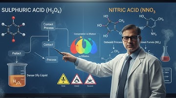 Sulphuric Acid | Nitric Acid One Shot | ICSE Class 10 | PYQs + Imp Questions💯|@sirtarunrupani