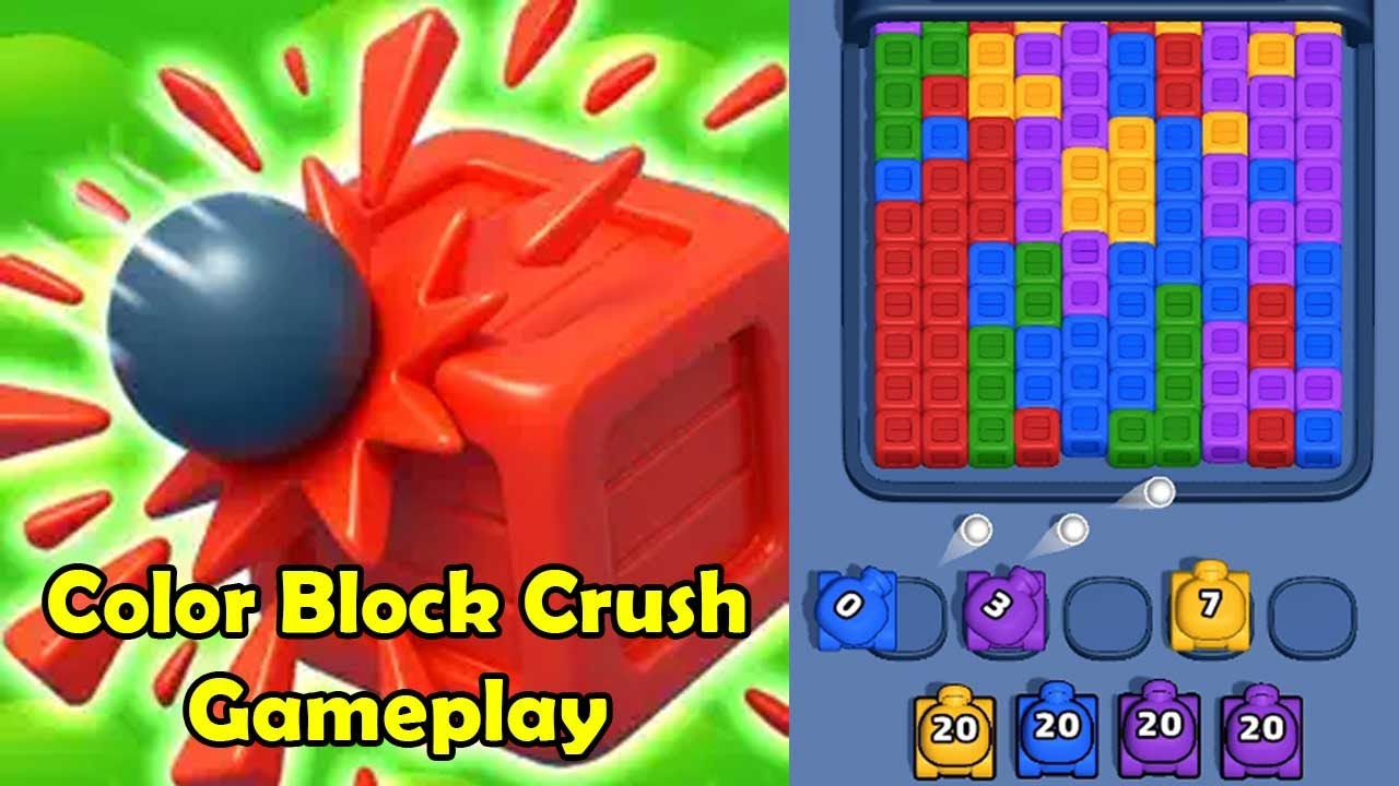 Color Block Crush Game Gameplay