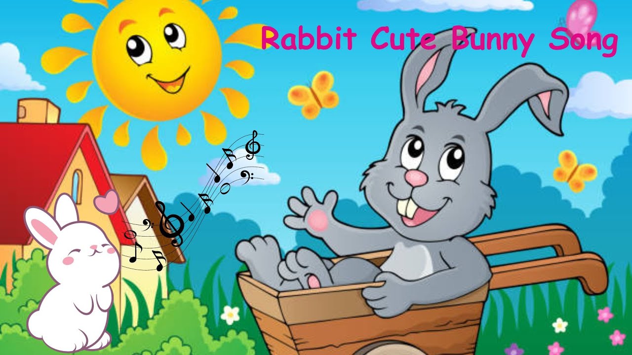 Rabbit Song | Cute Bunny Song | Bunny Song | Pixel Kids Play and Learn ...