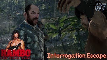 Rambo: The Video Game Mission 7: Chapter 2 - ⛓Interrogation Escape, Vietnam 1985