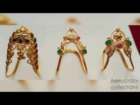 Gold Kalyanam rings #vvjewellers - YouTube