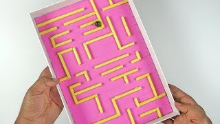 How to Make Marble Maze at Home | Clever Toy for Kids
